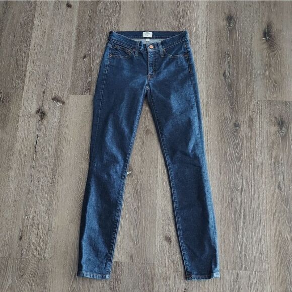 J. Crew 8” Toothpick Jeans Size 24 - Picture 1 of 6